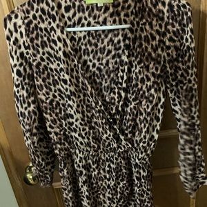 Leopard 🐆 Print Romper